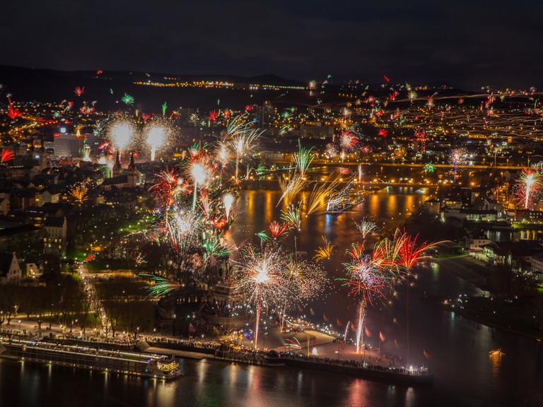Menü zu Rhein in Flammen