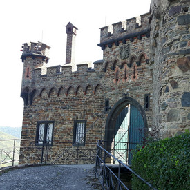 Eingang Burg Sooneck