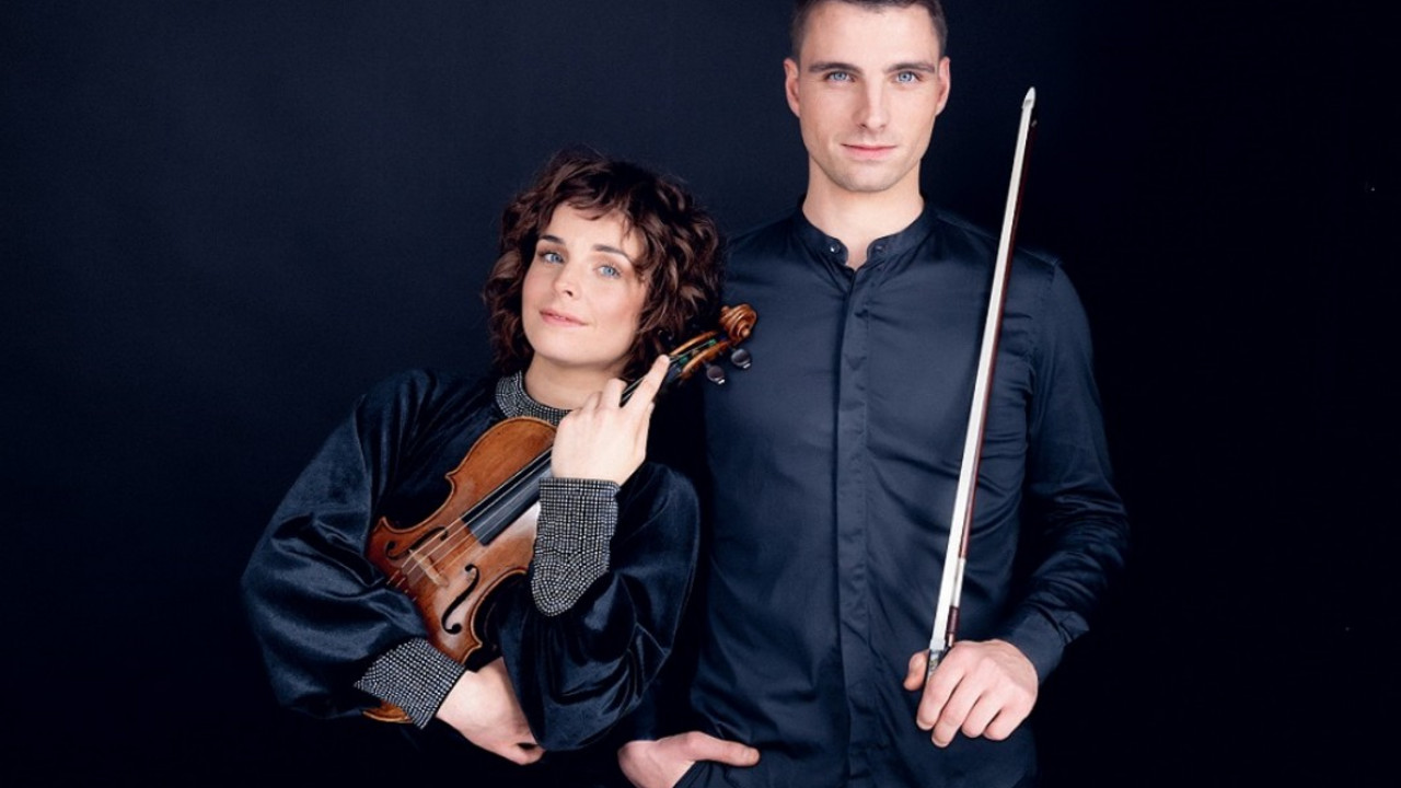 Die Musiker Charlotte (Violine) und Friedrich Thiele (Violoncello)