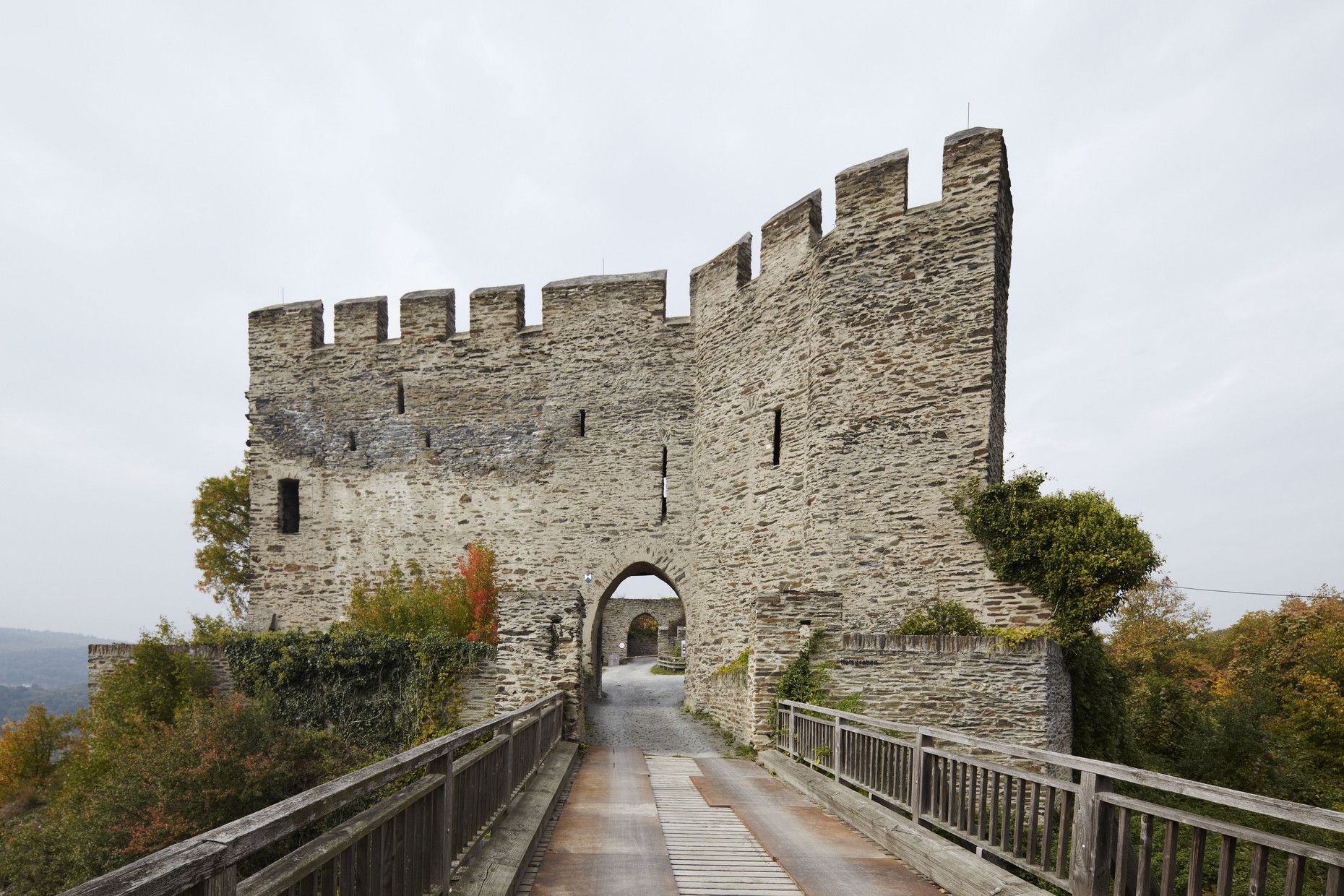 Burg Sterrenberg, Ansicht des Eingangsbereichs