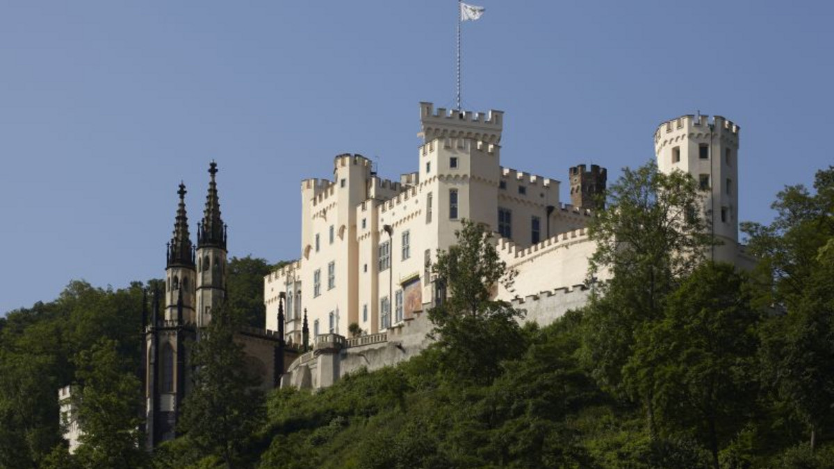 Dienstbotengänge auf Schloss Stolzenfels-