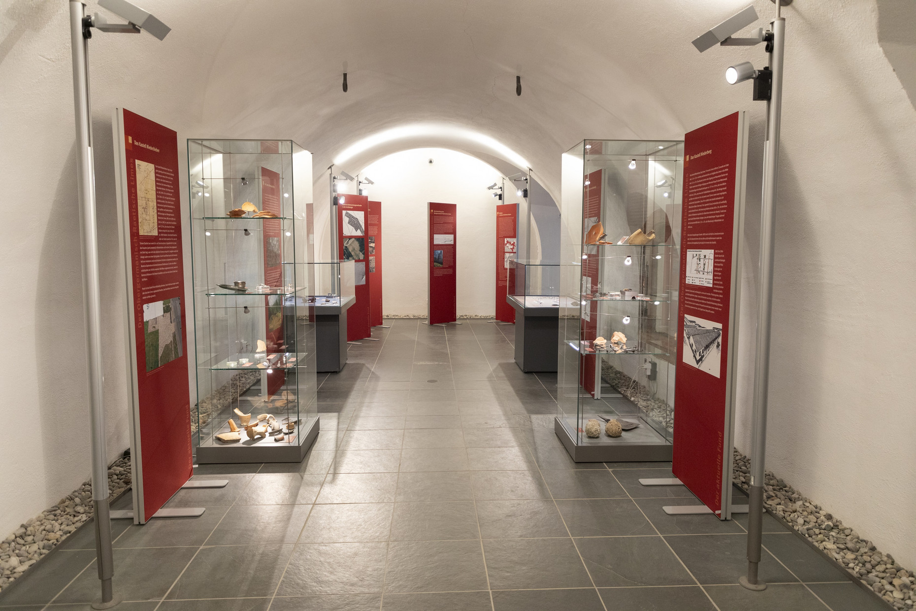 Ausstellungsräume Haus der Archäologie